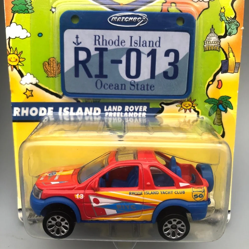 Matchbox Across America 50th Birthday Massachusetts VW & Rhode Island Land Rover